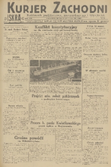Kurjer Zachodni Iskra : dziennik polityczny, gospodarczy i literacki. R.22, 1931, nr 92