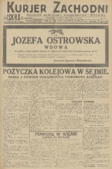 Kurjer Zachodni Iskra : dziennik polityczny, gospodarczy i literacki. R.22, 1931, nr 94
