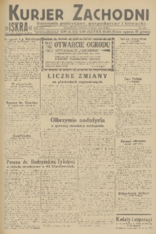 Kurjer Zachodni Iskra : dziennik polityczny, gospodarczy i literacki. R.22, 1931, nr 107