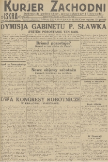 Kurjer Zachodni Iskra : dziennik polityczny, gospodarczy i literacki. R.22, 1931, nr 120