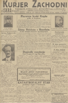 Kurjer Zachodni Iskra : dziennik polityczny, gospodarczy i literacki. R.22, 1931, nr 123