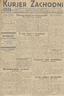 Kurjer Zachodni Iskra : dziennik polityczny, gospodarczy i literacki. R.22, 1931, nr 127