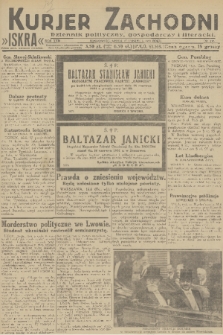 Kurjer Zachodni Iskra : dziennik polityczny, gospodarczy i literacki. R.22, 1931, nr 137