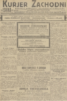 Kurjer Zachodni Iskra : dziennik polityczny, gospodarczy i literacki. R.22, 1931, nr 138