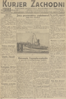 Kurjer Zachodni Iskra : dziennik polityczny, gospodarczy i literacki. R.22, 1931, nr 139