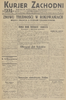 Kurjer Zachodni Iskra : dziennik polityczny, gospodarczy i literacki. R.22, 1931, nr 153