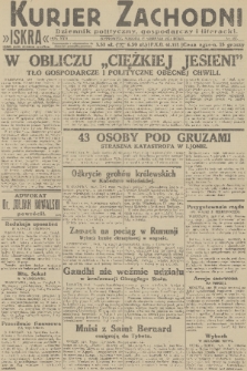 Kurjer Zachodni Iskra : dziennik polityczny, gospodarczy i literacki. R.22, 1931, nr 187