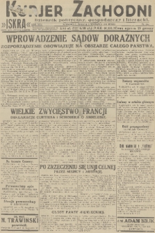Kurjer Zachodni Iskra : dziennik polityczny, gospodarczy i literacki. R.22, 1931, nr 204