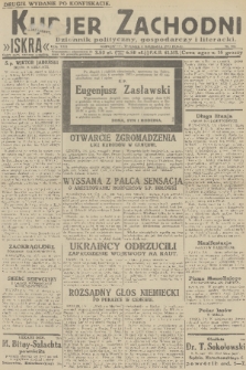 Kurjer Zachodni Iskra : dziennik polityczny, gospodarczy i literacki. R.22, 1931, nr 206 [po konfiskacie]