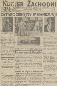 Kurjer Zachodni Iskra : dziennik polityczny, gospodarczy i literacki. R.22, 1931, nr 222