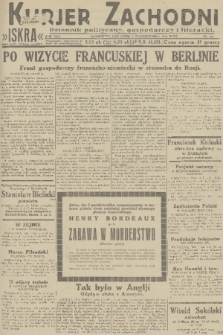 Kurjer Zachodni Iskra : dziennik polityczny, gospodarczy i literacki. R.22, 1931, nr 226