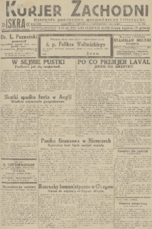 Kurjer Zachodni Iskra : dziennik polityczny, gospodarczy i literacki. R.22, 1931, nr 229