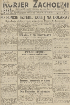 Kurjer Zachodni Iskra : dziennik polityczny, gospodarczy i literacki. R.22, 1931, nr 233