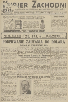 Kurjer Zachodni Iskra : dziennik polityczny, gospodarczy i literacki. R.22, 1931, nr 235