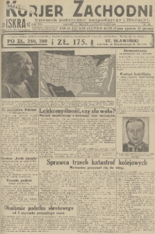 Kurjer Zachodni Iskra : dziennik polityczny, gospodarczy i literacki. R.22, 1931, nr 241