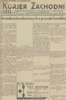 Kurjer Zachodni Iskra : dziennik polityczny, gospodarczy i literacki. R.22, 1931, nr 249 [po konfiskacie]