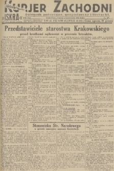 Kurjer Zachodni Iskra : dziennik polityczny, gospodarczy i literacki. R.22, 1931, nr 257