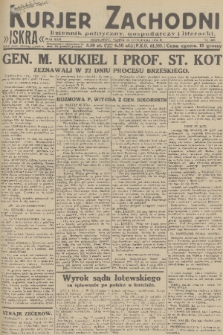 Kurjer Zachodni Iskra : dziennik polityczny, gospodarczy i literacki. R.22, 1931, nr 269