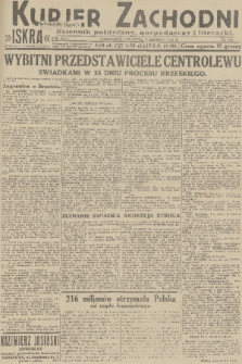 Kurjer Zachodni Iskra : dziennik polityczny, gospodarczy i literacki. R.22, 1931, nr 280