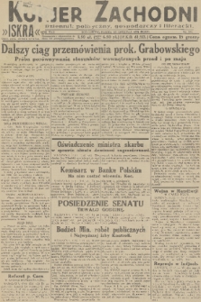 Kurjer Zachodni Iskra : dziennik polityczny, gospodarczy i literacki. R.22, 1931, nr 292