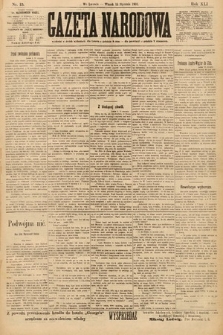 Gazeta Narodowa. 1901, nr 15