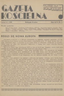 Gazeta Kościelna : tygodnik dla duchowieństwa. R.46, 1939, nr 2