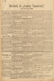 Gazeta Narodowa. 1901, nr 42