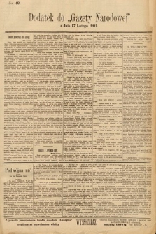 Gazeta Narodowa. 1901, nr 49