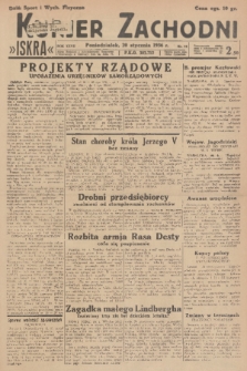 Kurjer Zachodni Iskra. R.27, 1936, nr 19