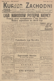 Kurjer Zachodni Iskra. R.27, 1936, nr 74