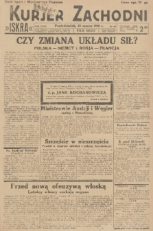 Kurjer Zachodni Iskra. R.27, 1936, nr 82