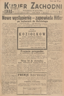 Kurjer Zachodni Iskra. R.27, 1936, nr 89