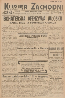 Kurjer Zachodni Iskra. R.27, 1936, nr 91