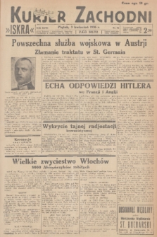 Kurjer Zachodni Iskra. R.27, 1936, nr 93
