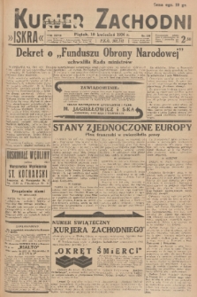 Kurjer Zachodni Iskra. R.27, 1936, nr 100