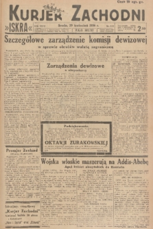 Kurjer Zachodni Iskra. R.27, 1936, nr 117