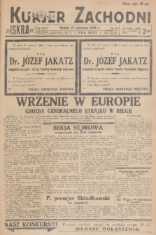 Kurjer Zachodni Iskra. R.27, 1936, nr 164