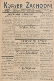 Kurjer Zachodni Iskra. R.27, 1936, nr 167