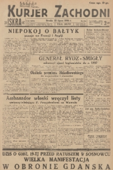 Kurjer Zachodni Iskra. R.27, 1936, nr 198
