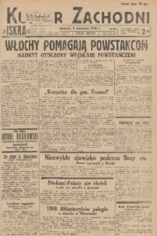 Kurjer Zachodni Iskra. R.27, 1936, nr 208