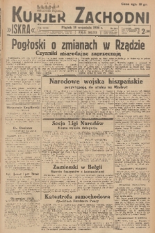 Kurjer Zachodni Iskra. R.27, 1936, nr 255