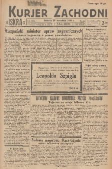 Kurjer Zachodni Iskra. R.27, 1936, nr 263