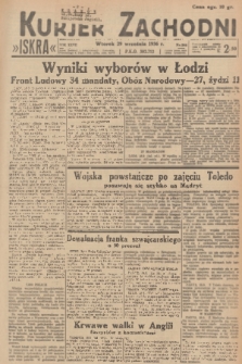 Kurjer Zachodni Iskra. R.27, 1936, nr 266