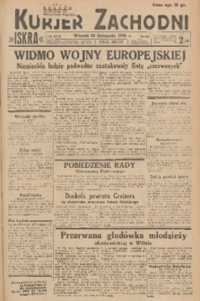 Kurjer Zachodni Iskra. R.27, 1936, nr 322
