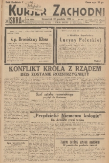 Kurjer Zachodni Iskra. R.27, 1936, nr 338 + dod.