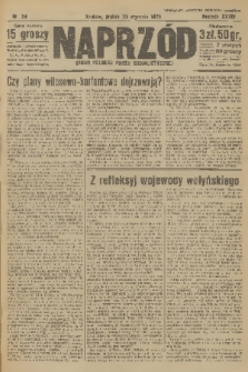 Naprzód : organ Polskiej Partji Socjalistycznej. 1925, nr 24