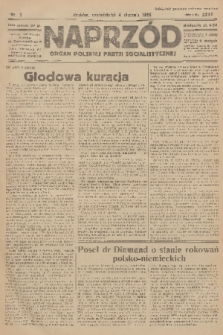Naprzód : organ Polskiej Partji Socjalistycznej. 1926, nr 3