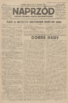Naprzód : organ Polskiej Partji Socjalistycznej. 1926, nr 8