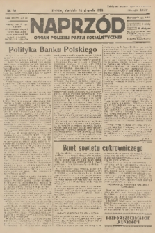 Naprzód : organ Polskiej Partji Socjalistycznej. 1926, nr 19