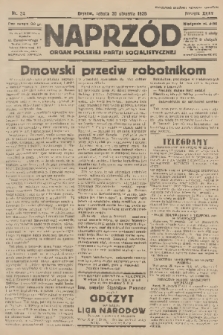 Naprzód : organ Polskiej Partji Socjalistycznej. 1926, nr 24